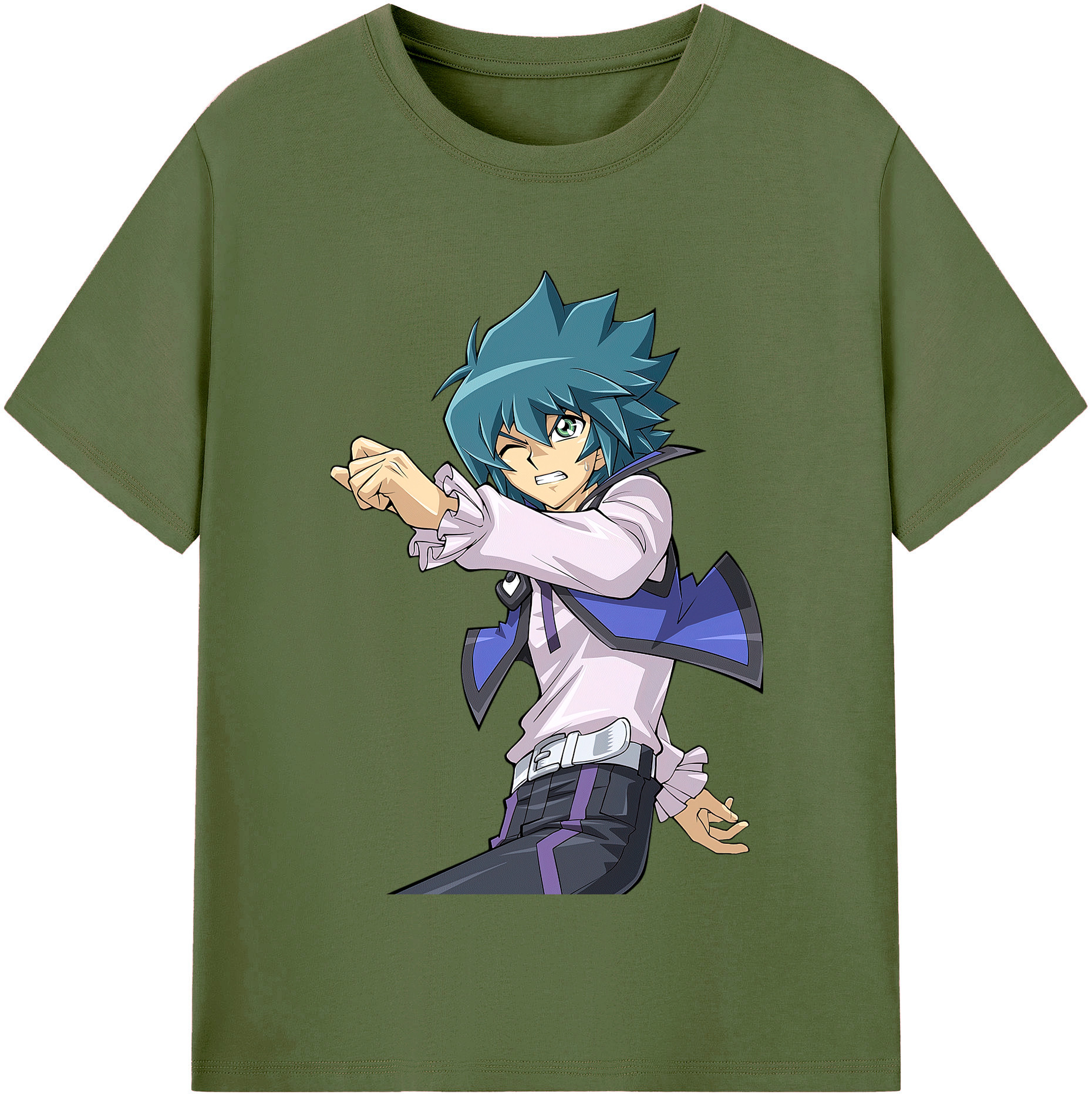 （画像用） 遊☆戯☆王 Yu-Gi-Oh! 綿100％半袖Tシャツ（フロントプリント）